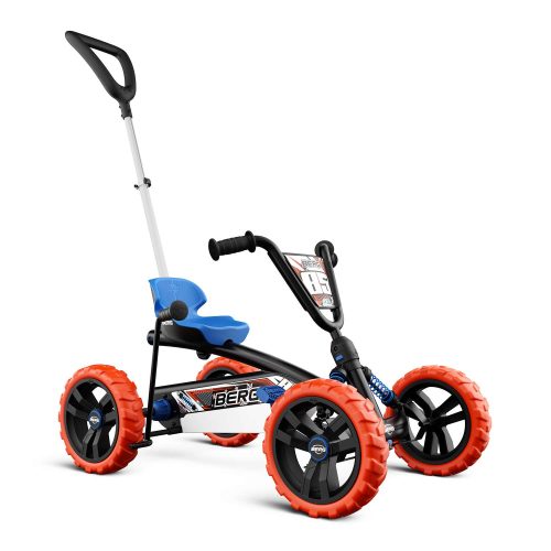 בימבה פדלים דגם "Buzzy Nitro 2-in-1" של חברת BERG מהולנד לגיל 2-5 כולל ידית דחיפה מתכווננת
