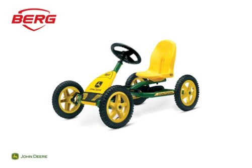 מכונית פדלים דגם Buddy John Deere של חברת BERG מהולנד לגיל 3-8