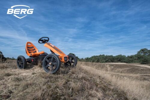 קארטינג פדלים של חברת BERG מהולנד דגם כתום Rally Orange