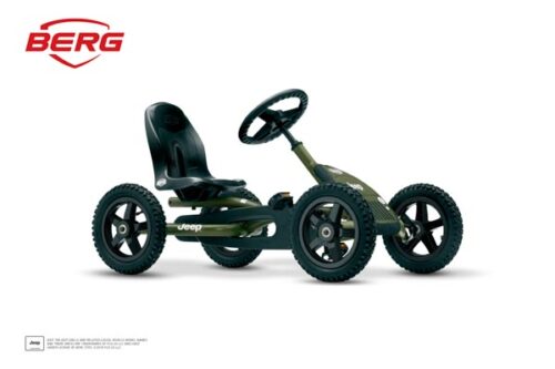 מכונית פדלים דגם Buddy Jeep של חברת BERG מהולנד לגיל 3-8