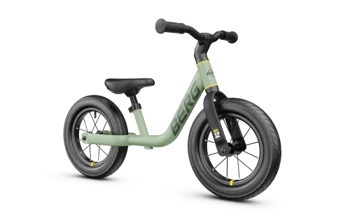 אופני איזון דגם MOOV 12 כולל צמיגי אויר של חברת BERG מהולנד בצבע ירוק פסטל