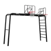 PlayBase באורך 4.7 מטר כולל סל כדורסל מונקי בר סולם טיפוס טרפז וזוג טבעות של חברת Berg מהולנד