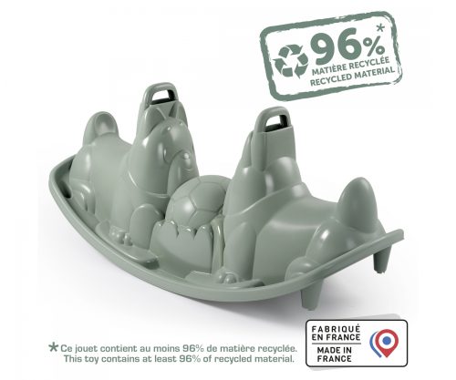 Smoby Green Dogs Rocker – כיסא נדנדה לילדים חיצוני ארגונומי