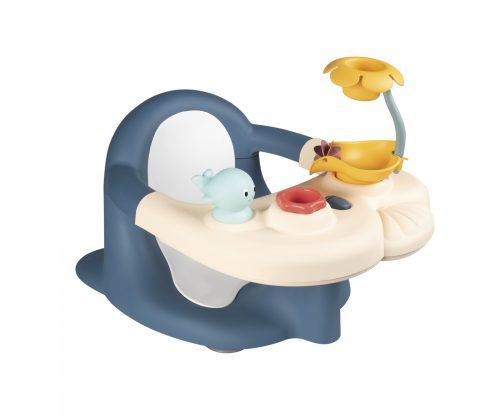 כיסא אמבטיה לתינוק Smoby Baby Bath Time עם מגש פעילות