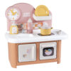 מטבח לבובות Smoby Baby Nurse עם כיריים, תנור, כיור ואביזרים