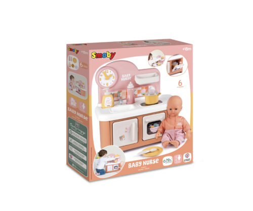 אריזת מטבח הבובות Smoby Baby Nurse